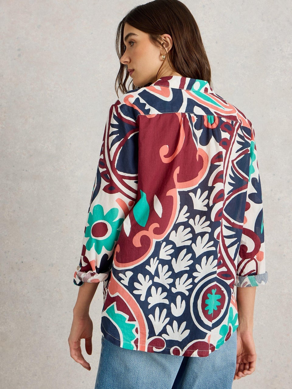 Bluse Sophie aus Bio-Baumwolle
