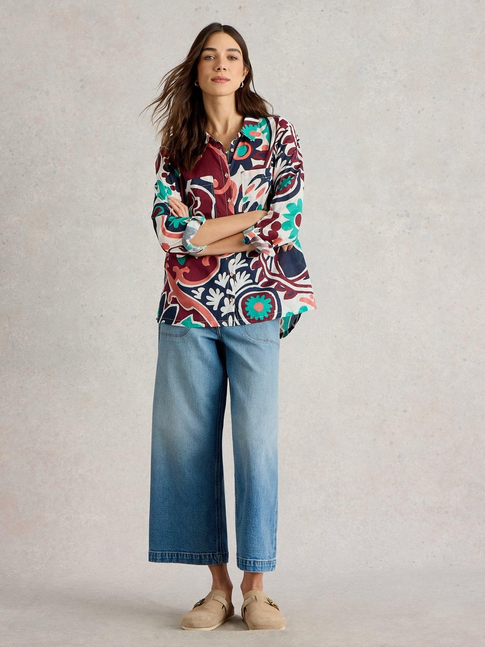Bluse Sophie aus Bio-Baumwolle