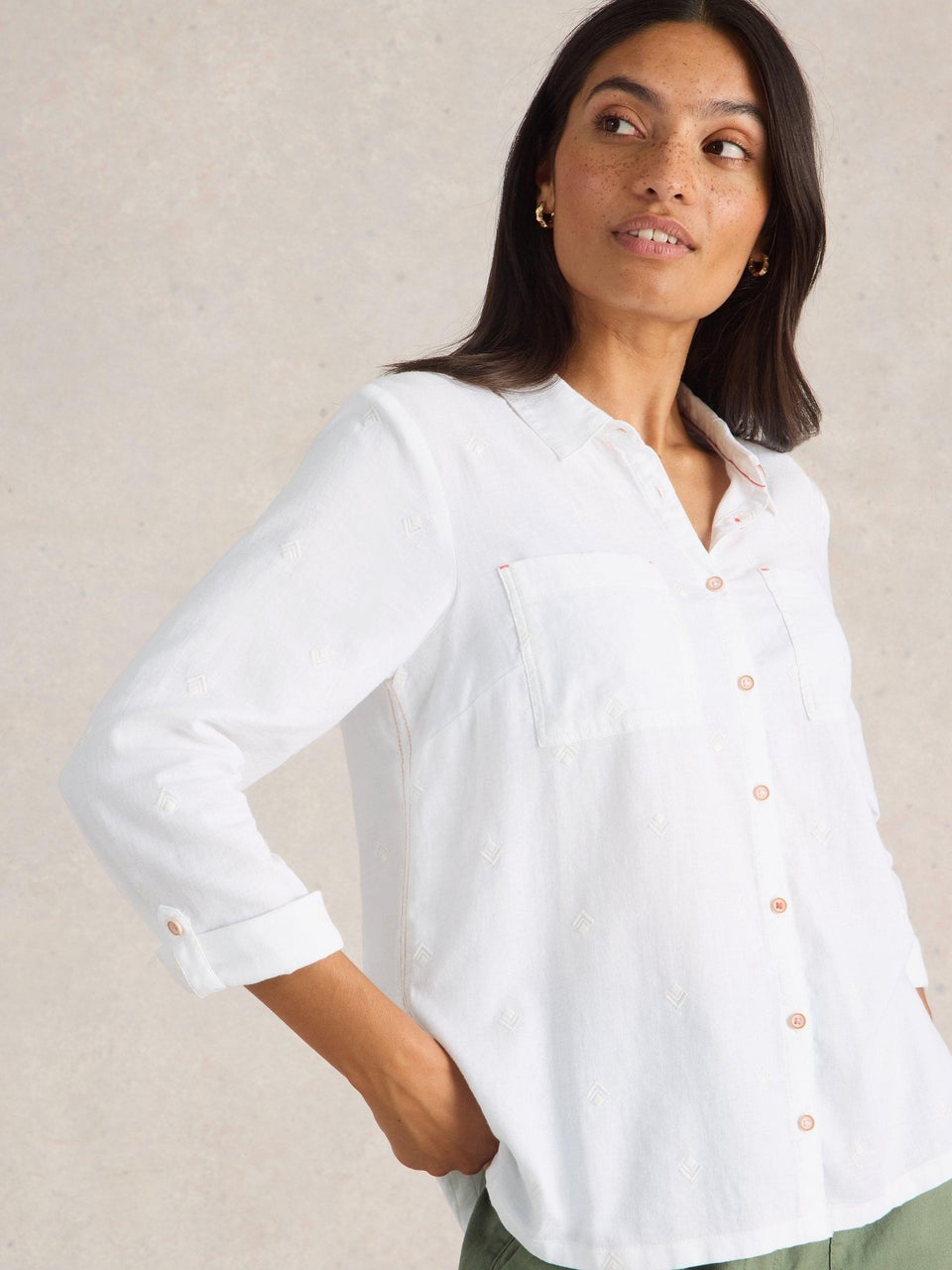 Bluse Sophie aus Bio-Baumwolle