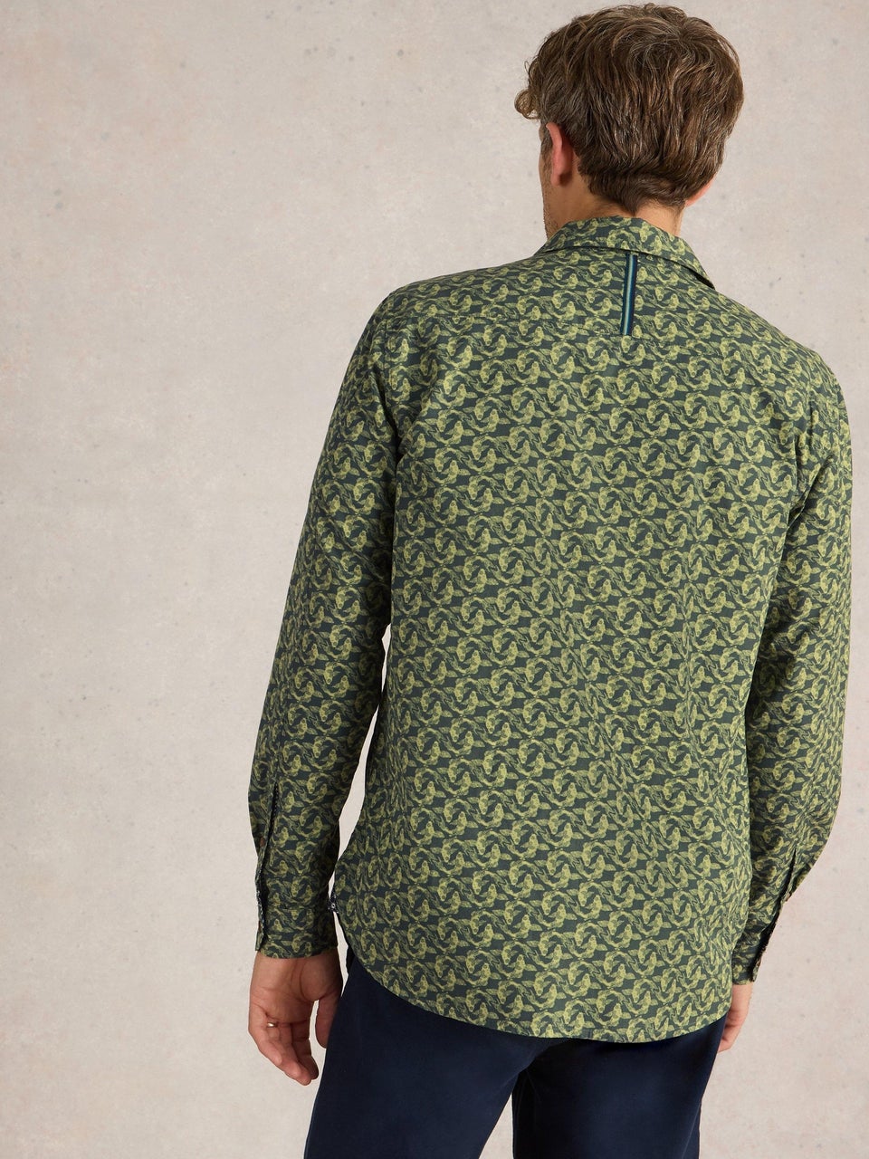 Hemd Finsbury mit Koi Karpfen Print