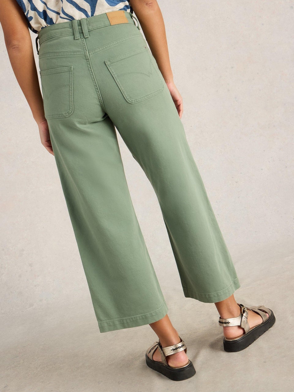 7/8-Jeans Tia mit weitem Bein