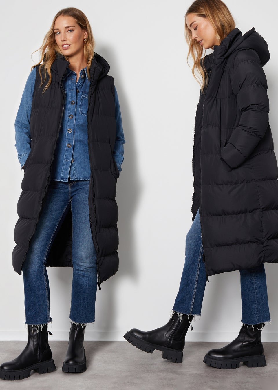 Threadbare hooded padded jacket sale