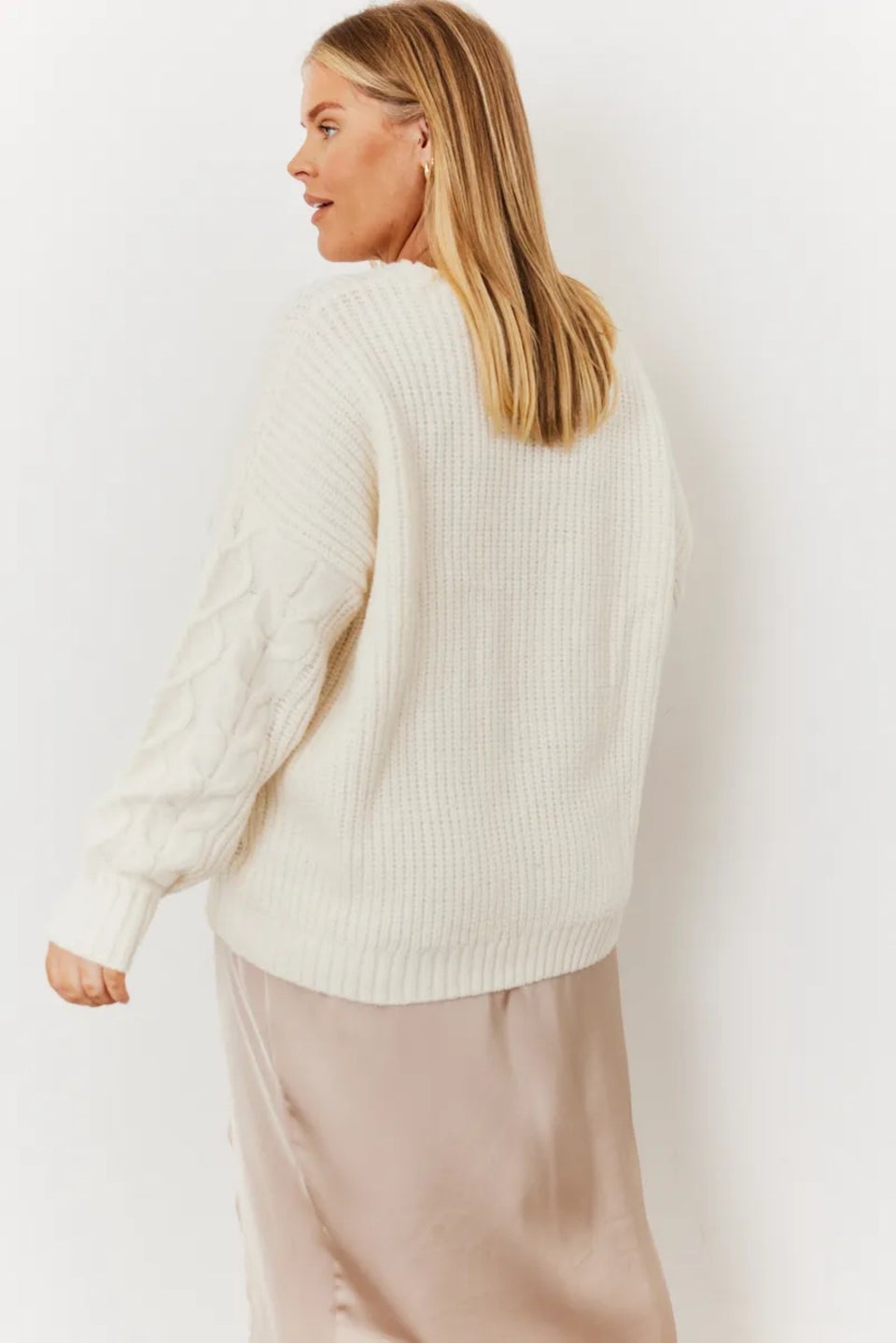 Matalan cable knit jumper hot sale