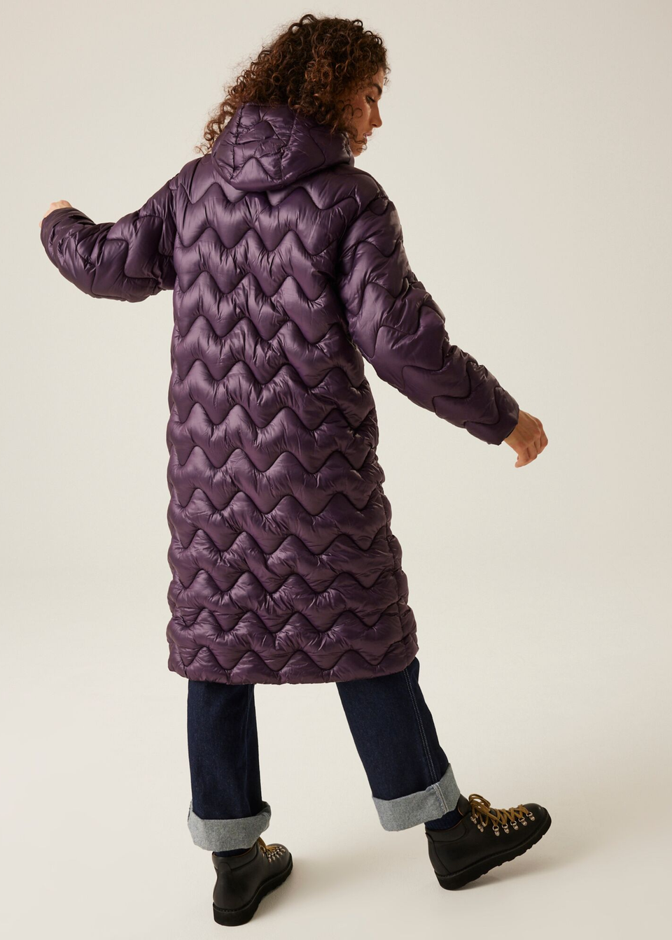 Plum winter coat outlet