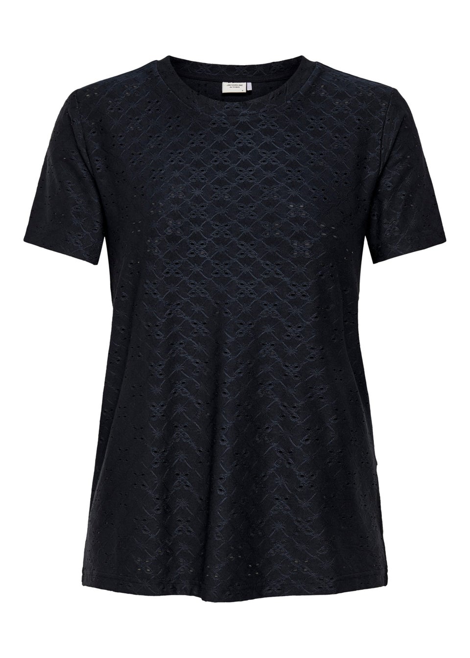 JDY Black Cut Out T-Shirt