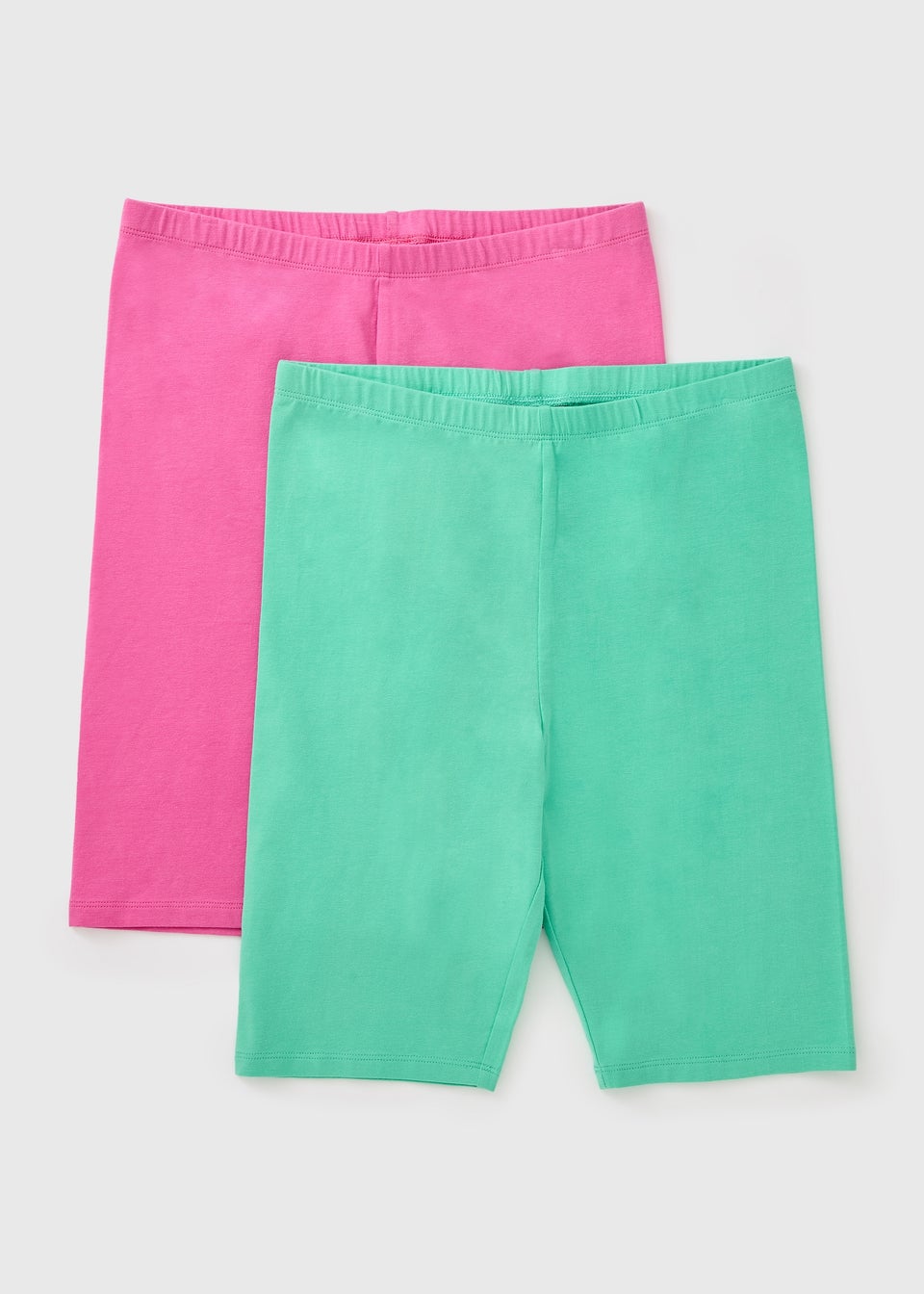 Girls 2 Pack Cycle Shorts (7-15yrs)