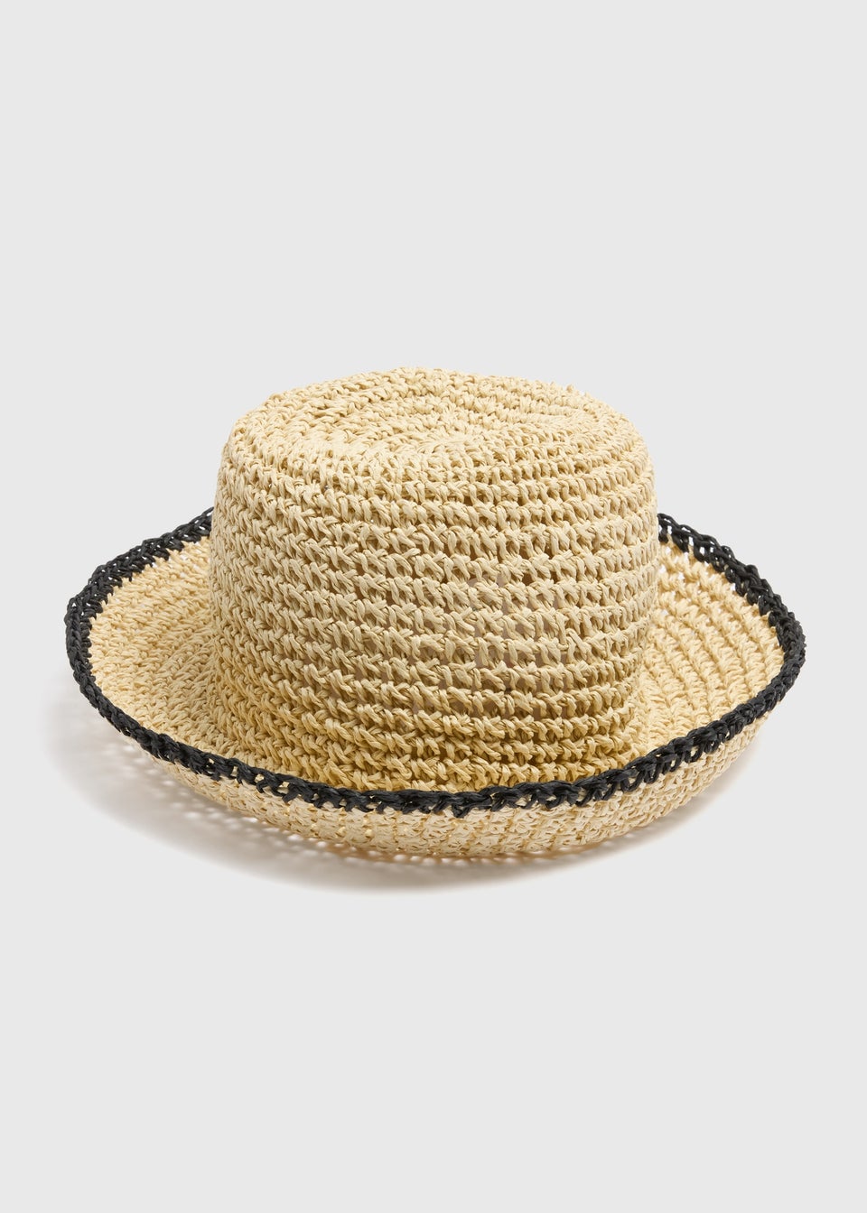 Natural Straw Bucket Hat