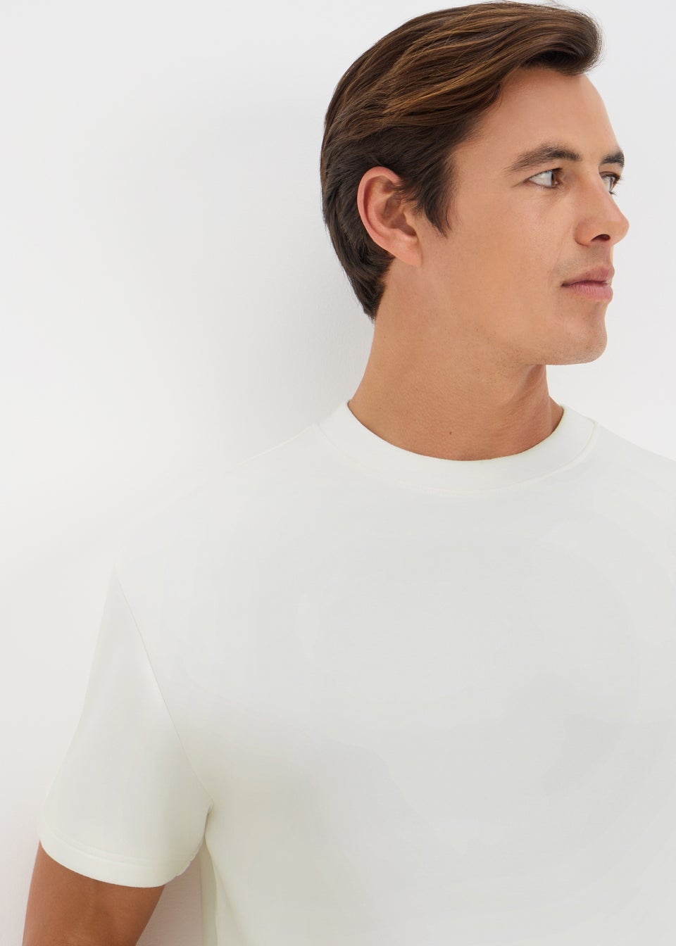 Ecru Smart Scuba T-Shirt
