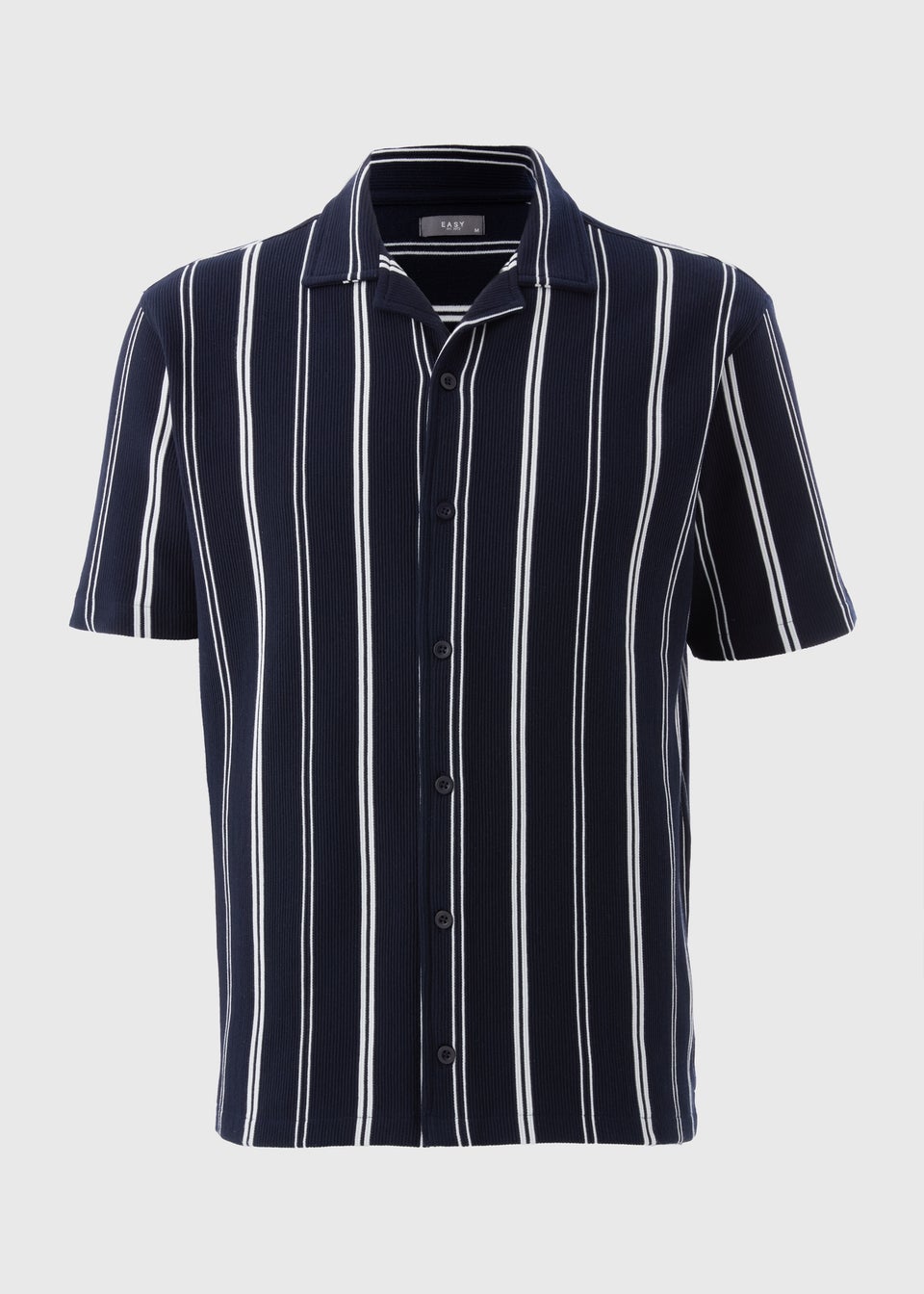 Navy Stripe Co Ord Shirt