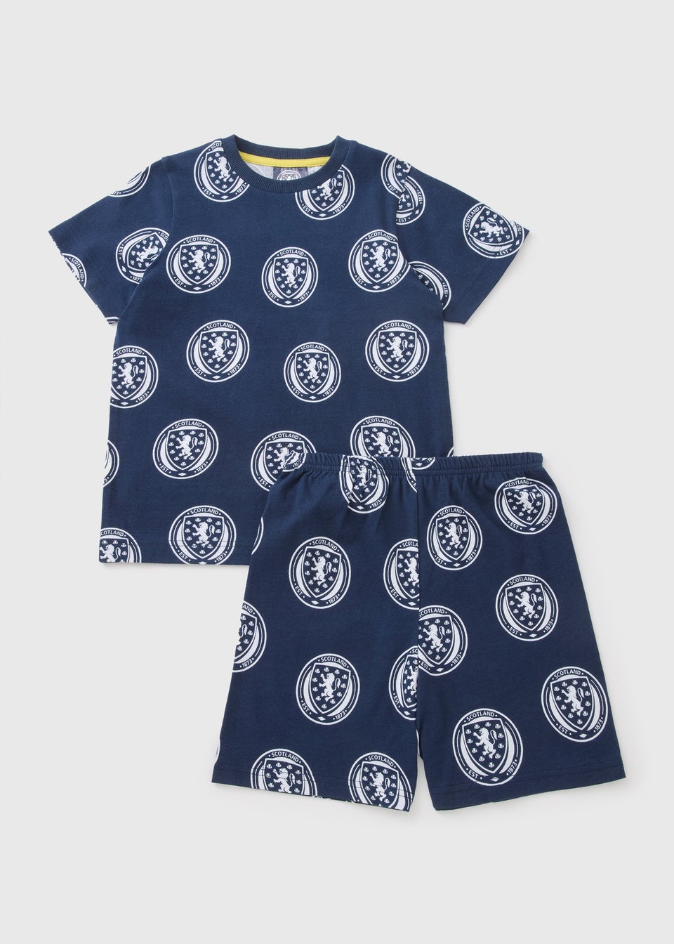 Boys Scotland FA Navy Pyjama Set (4-13yrs)
