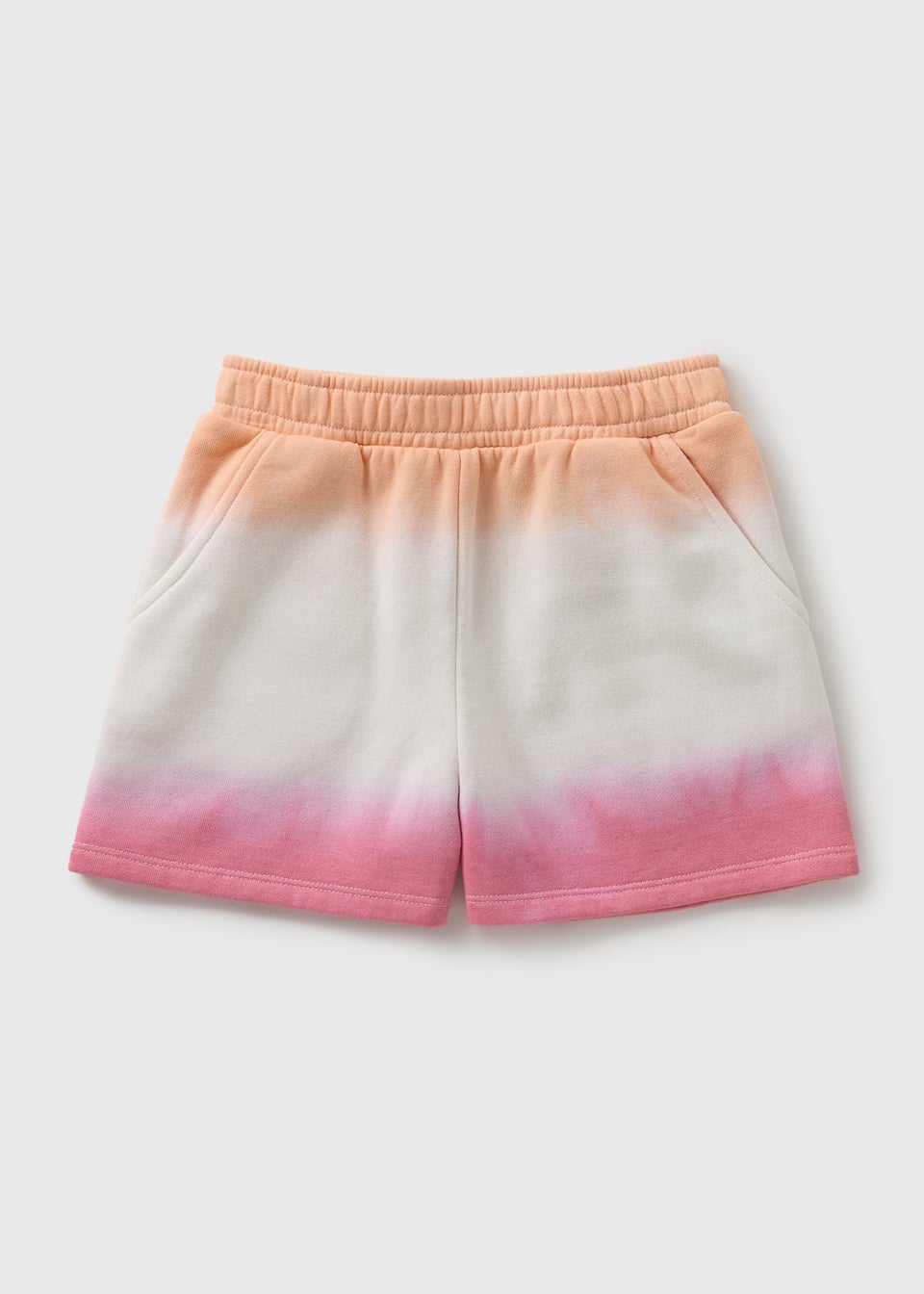 Girls Pink Tie Dye Shorts (7-15yrs)