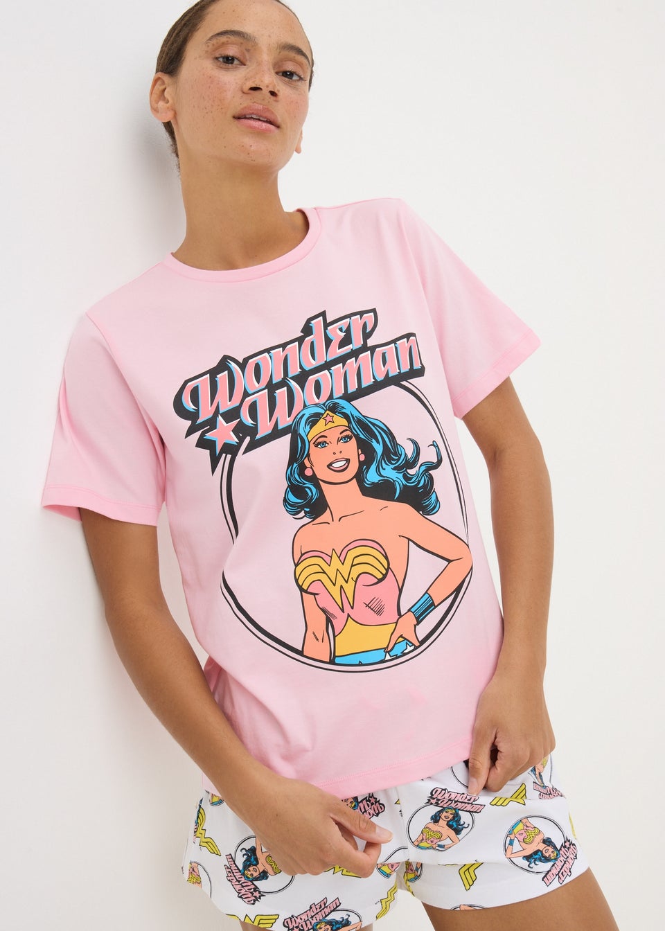 Wonder Woman Pink Pyjama Set