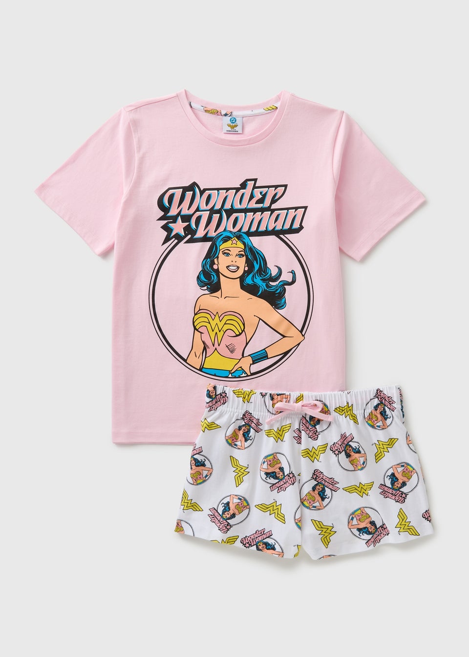 Wonder Woman Pink Pyjama Set