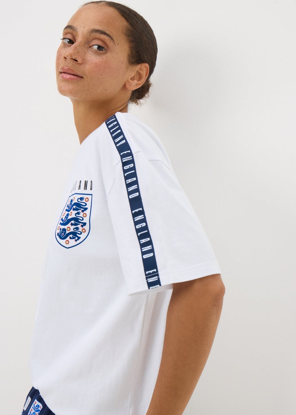 Women's England Football Pyjama Set