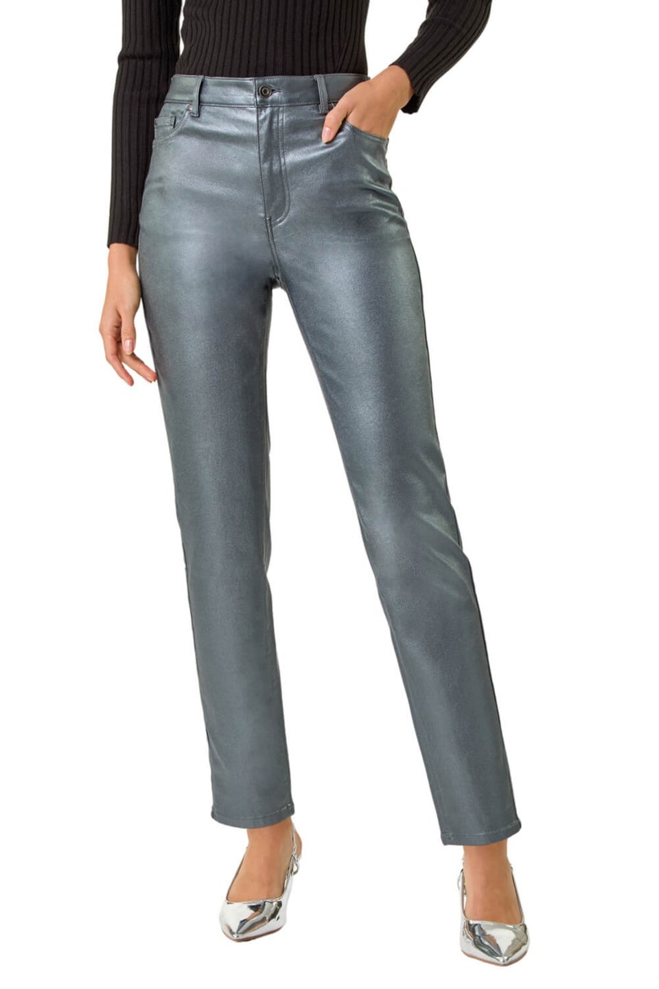 Quiz coated jeans online