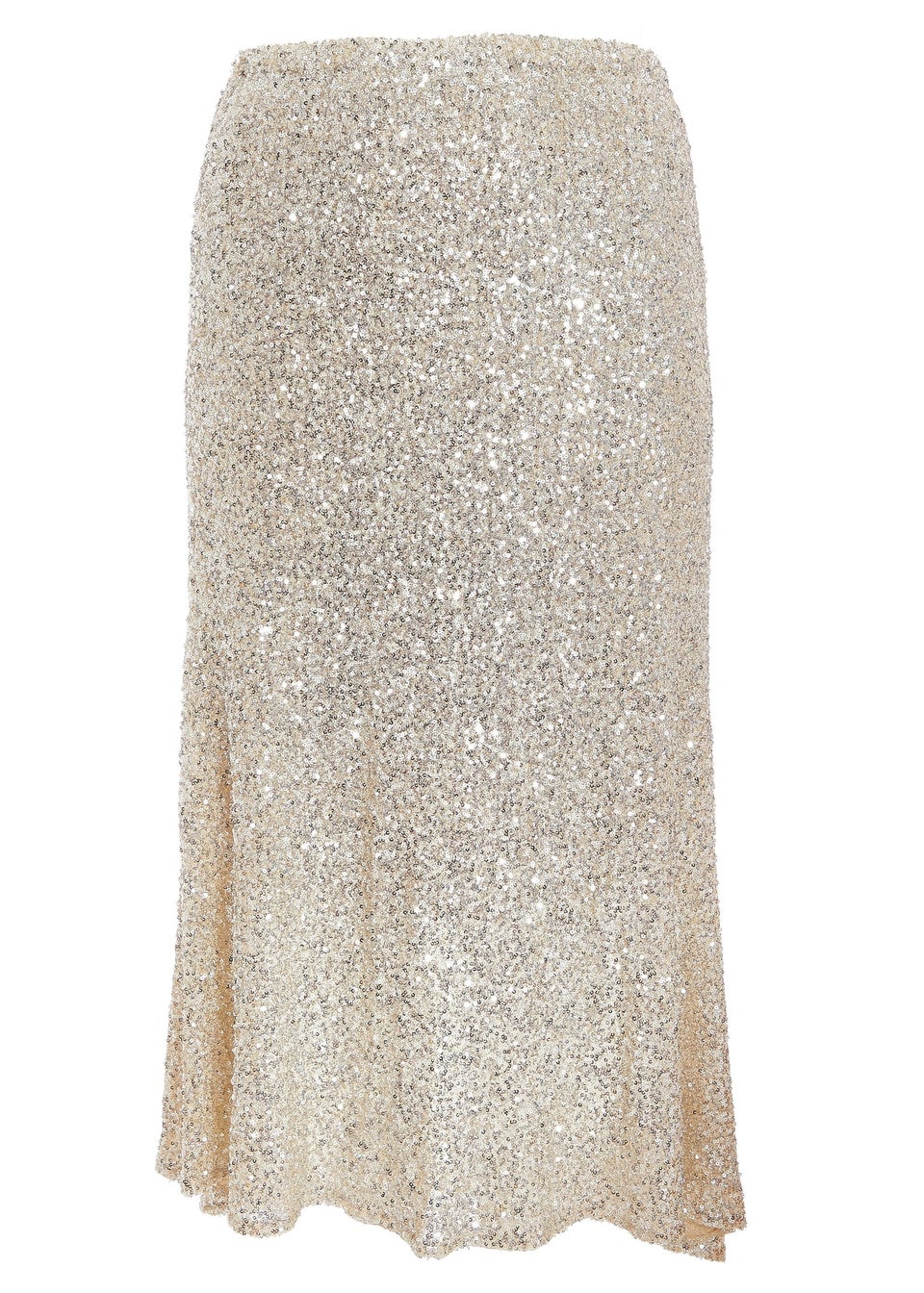 Quiz metallic skirt outlet
