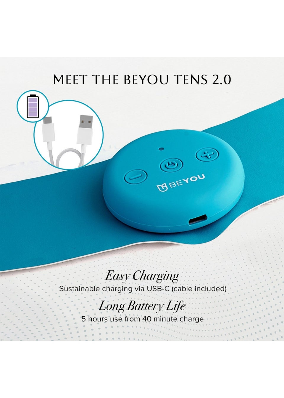 Be You Tens 2.0 Period Pain Relief Device
