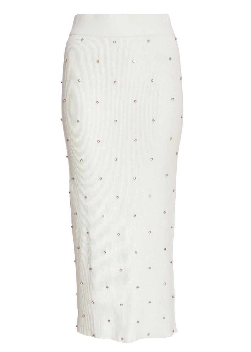 Midi pencil skirt quiz top