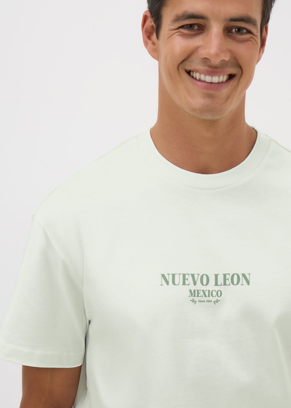Mint Lemon Slogan T-Shirt
