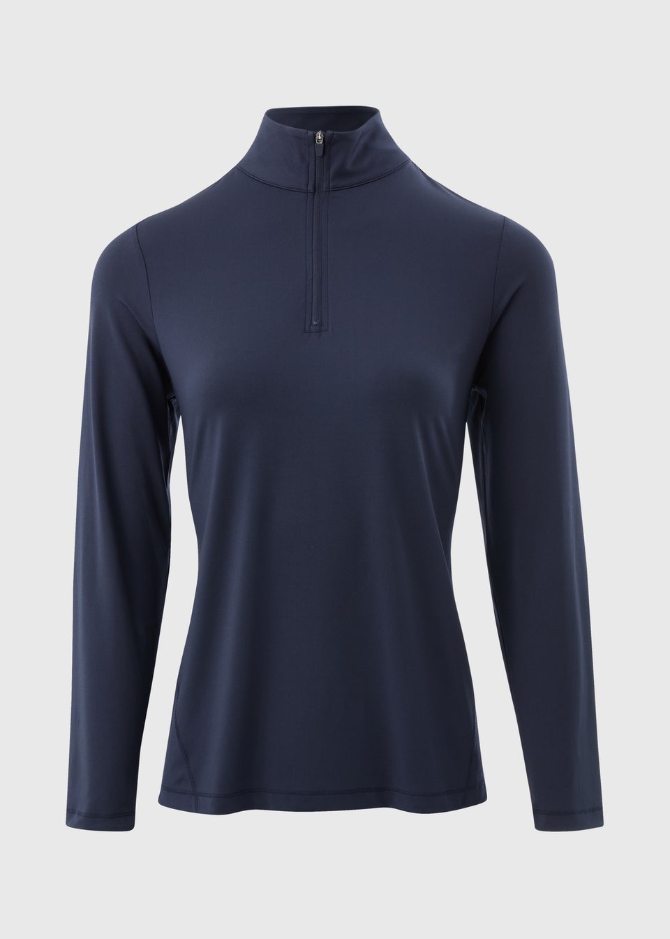 Souluxe Navy Half Zip Top