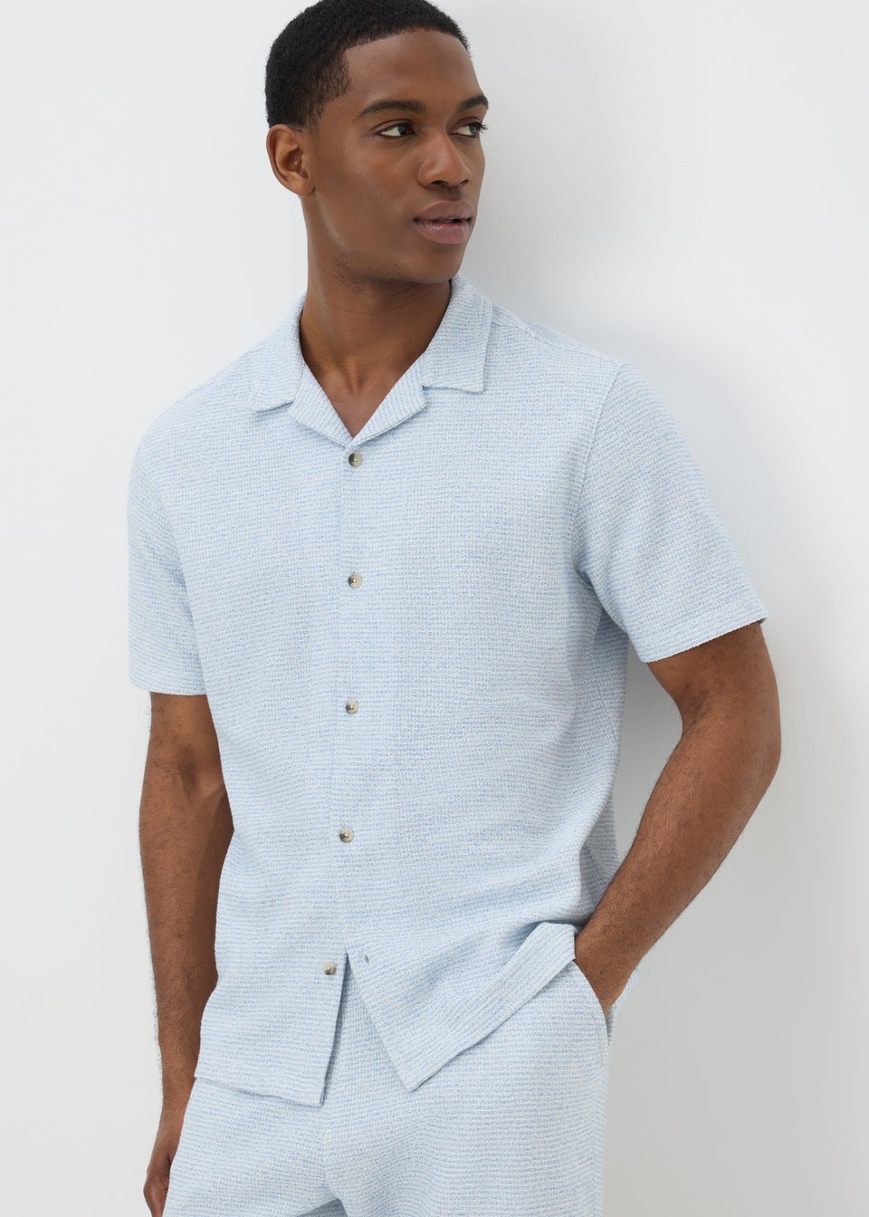 Light Blue Jersey Shirt
