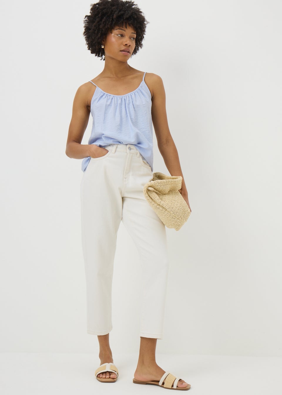 Blue Cami Top