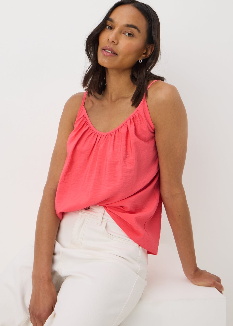 Coral Cami Top