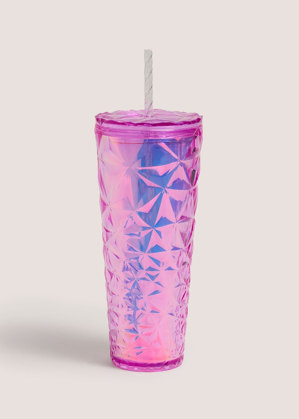 Pink Iridescent Cup
