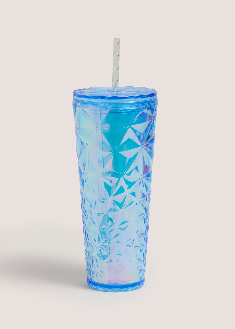 Blue Iridescent Cup