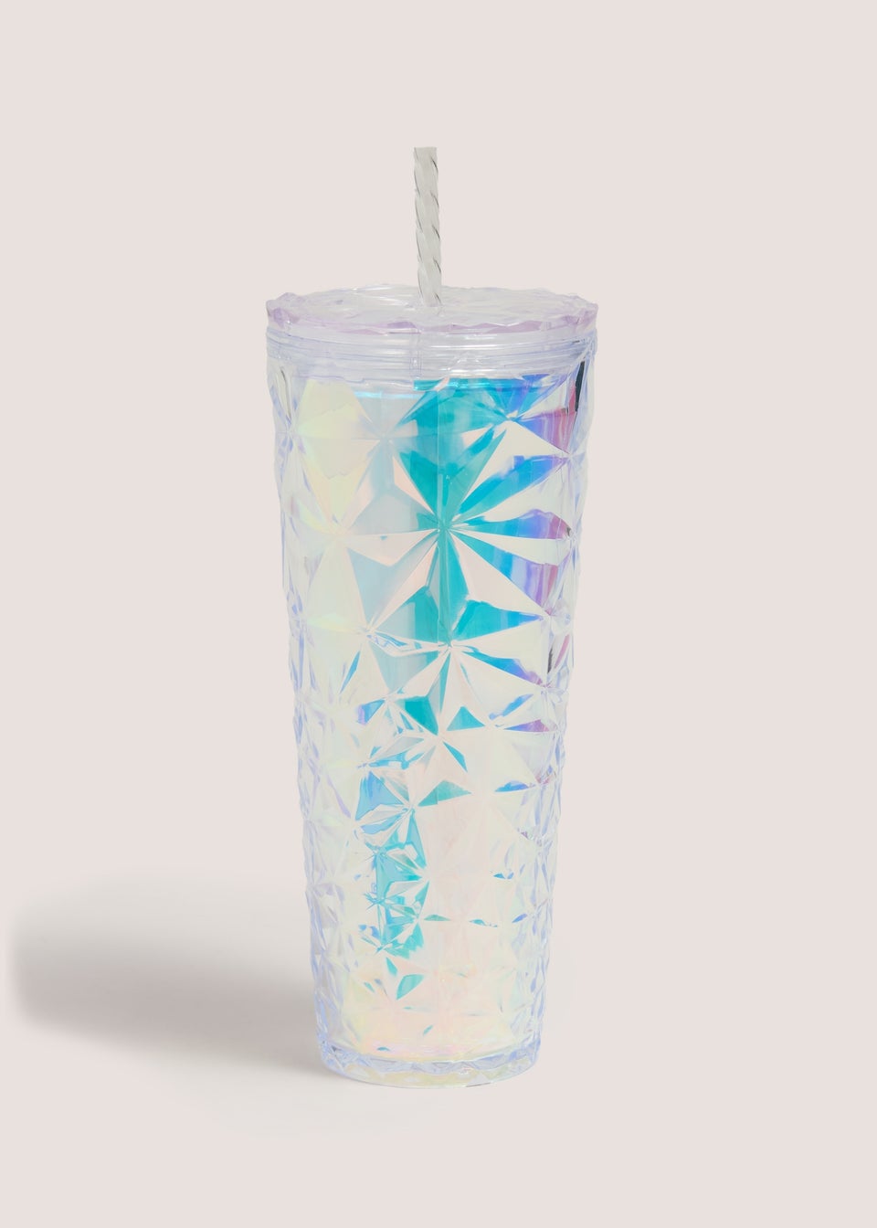 White Iridescent Cup
