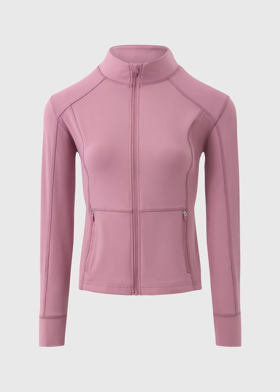 Souluxe Mauve Zip Through Jacket