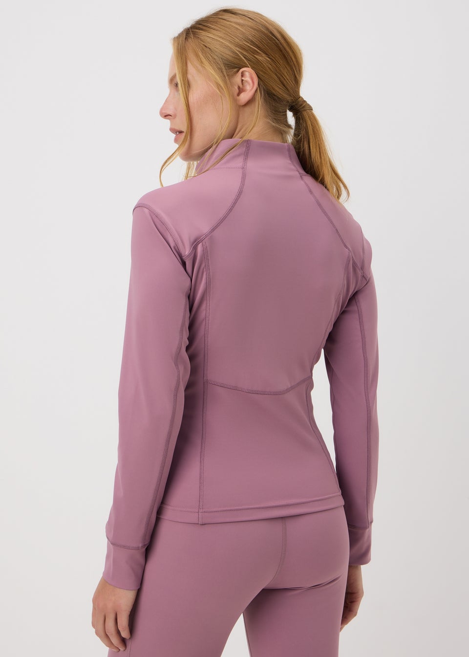 Souluxe Mauve Zip Through Jacket