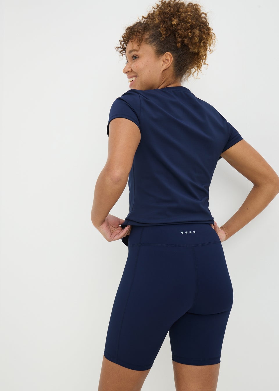 Souluxe Navy Cycling Shorts