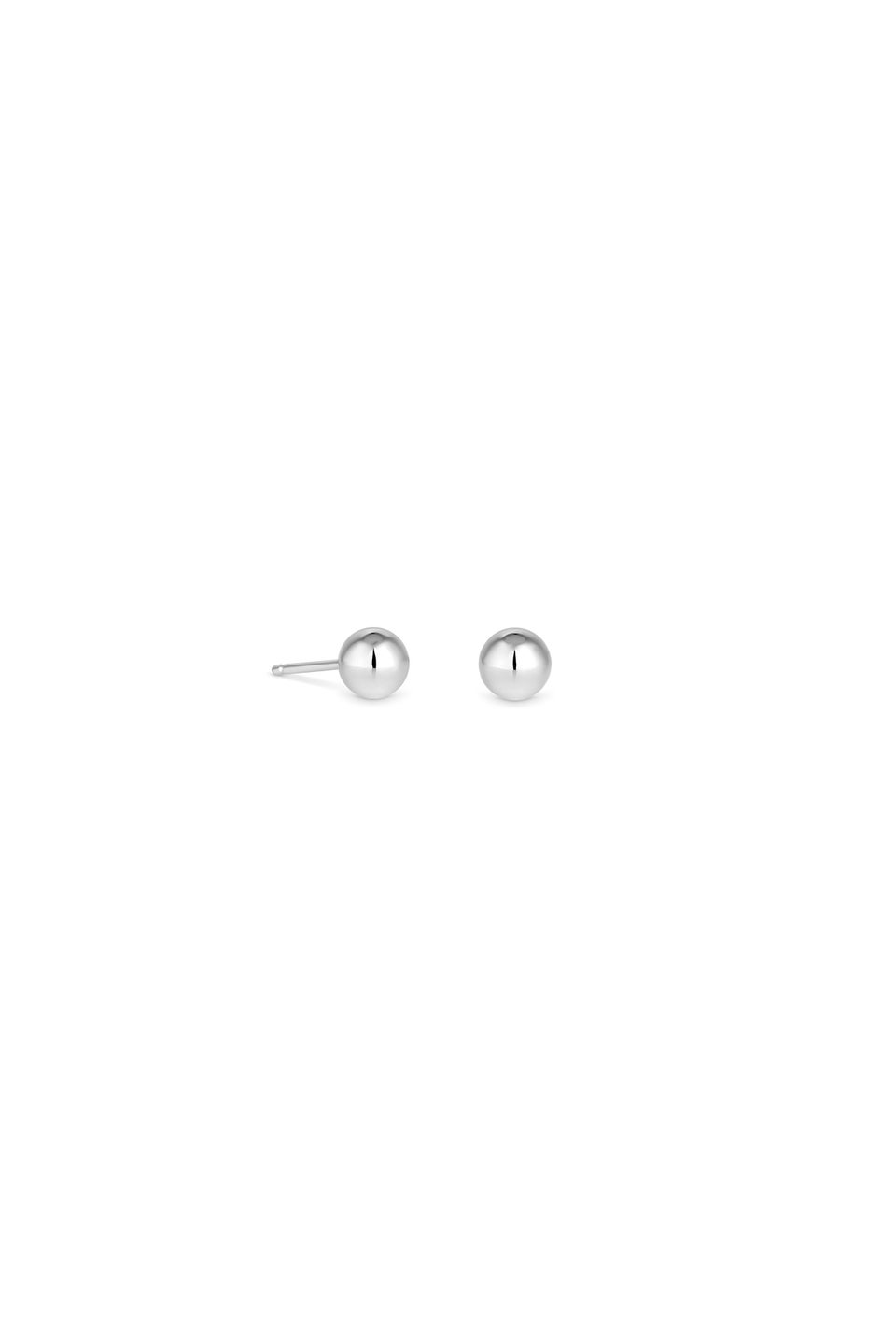 Simply Silver Sterling Silver 925 Polished Orb Earrings
