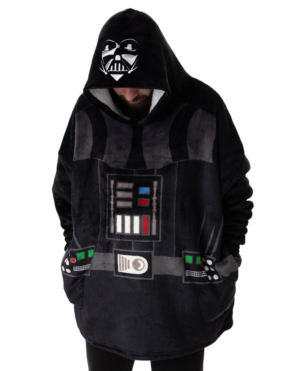 Star Wars Black Darth Vader Blanket Hoodie