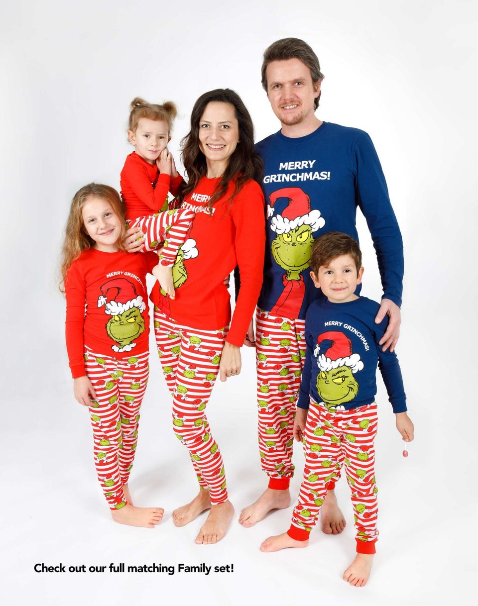 Grinch pjs boys 2025