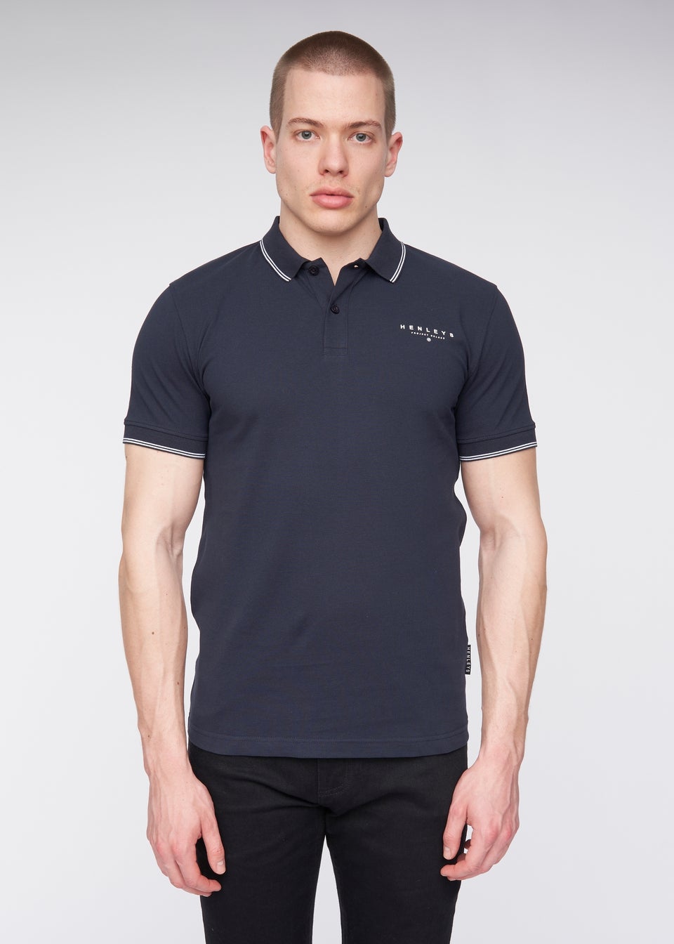 Henleys Navy Kilhen Polo