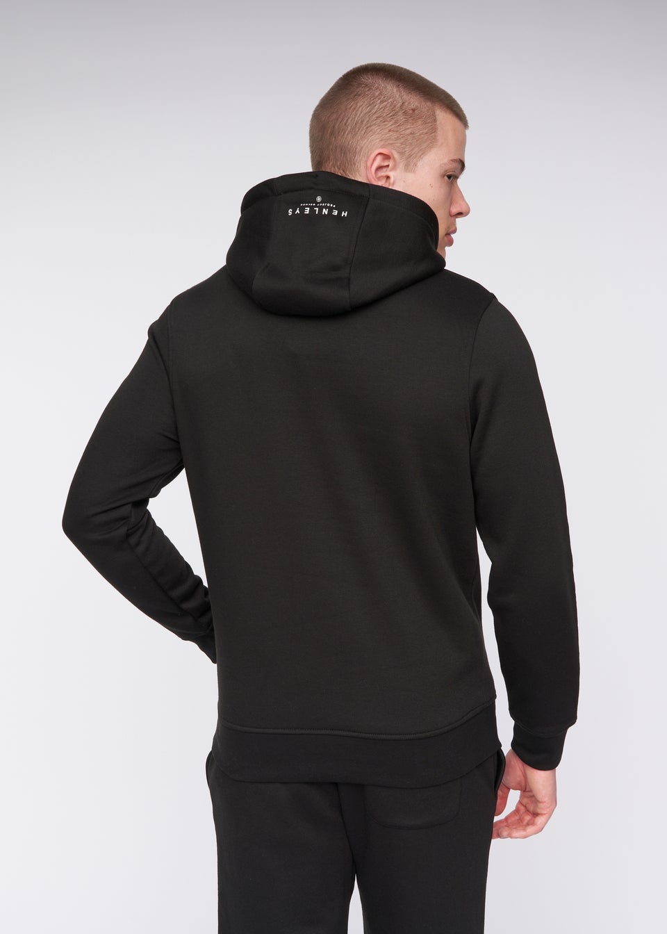 Henleys Black  Curveball Hoodie