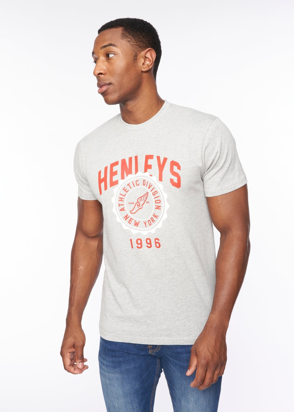 Henleys Grey  Tipton T-Shirt