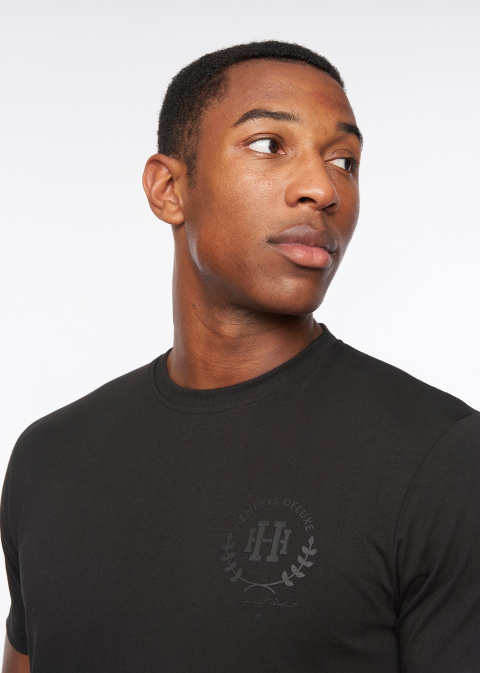 Henleys Black  Alston T-Shirt