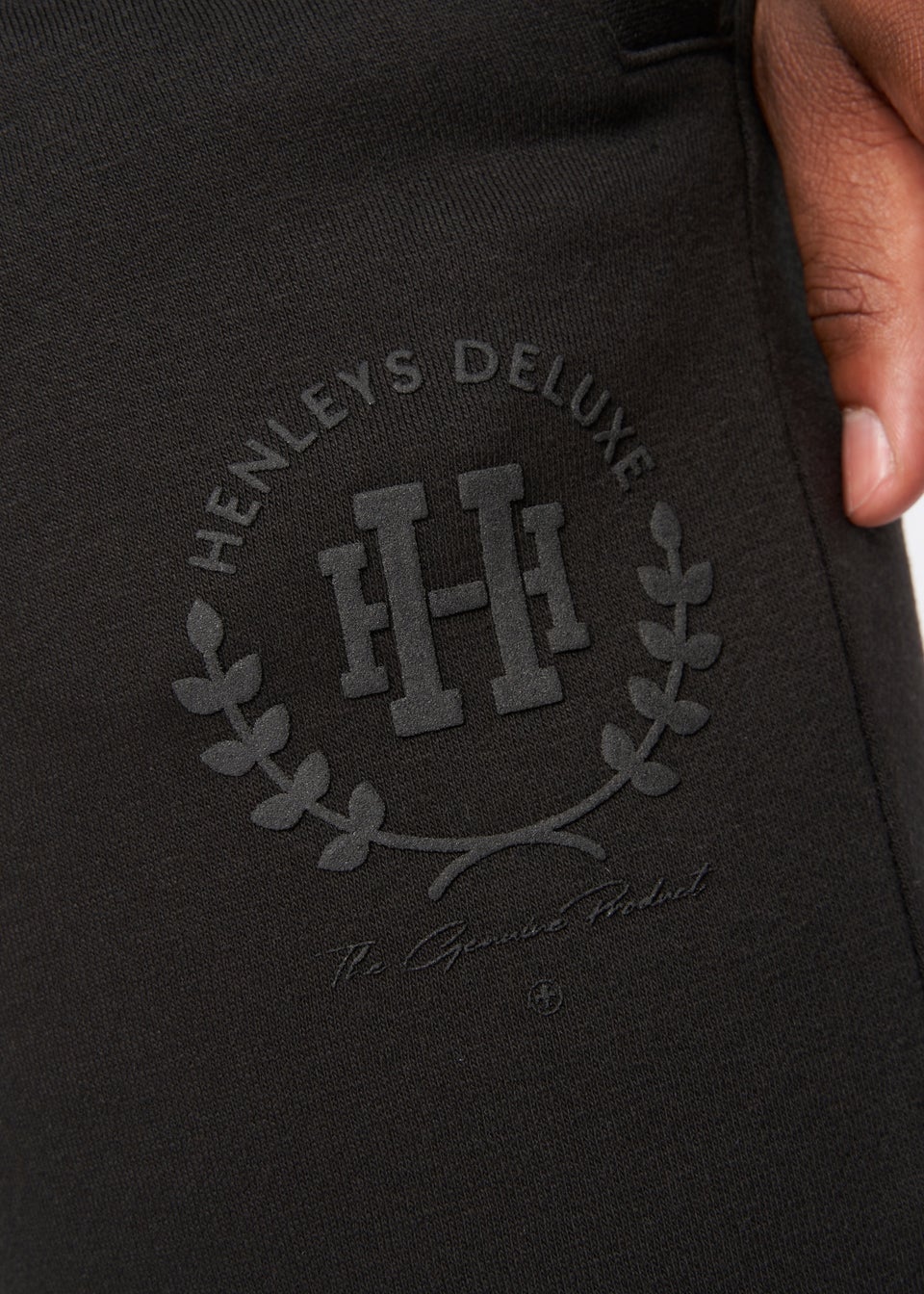 Henleys Black  Alston Joggers