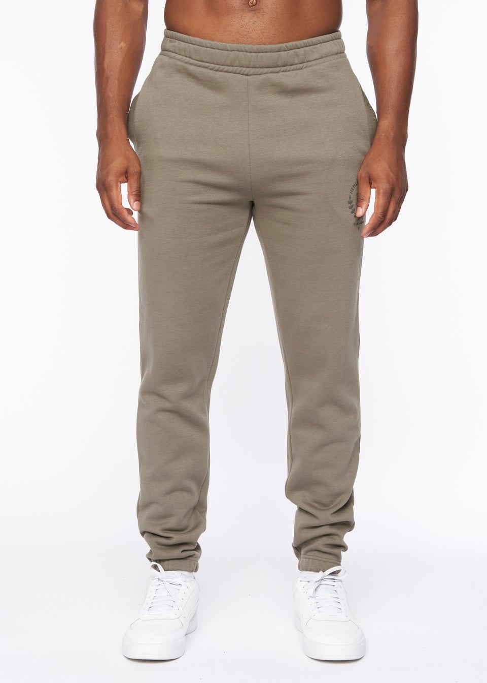 Khaki joggers near me sales
