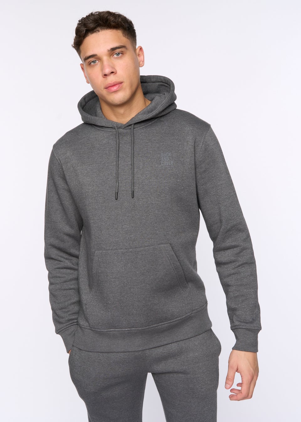 Duck & Cover Charcoal  Merchell Jog Set