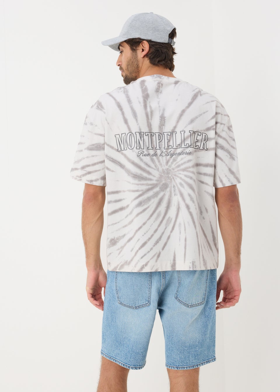 Grey Tie Dye T-Shirt
