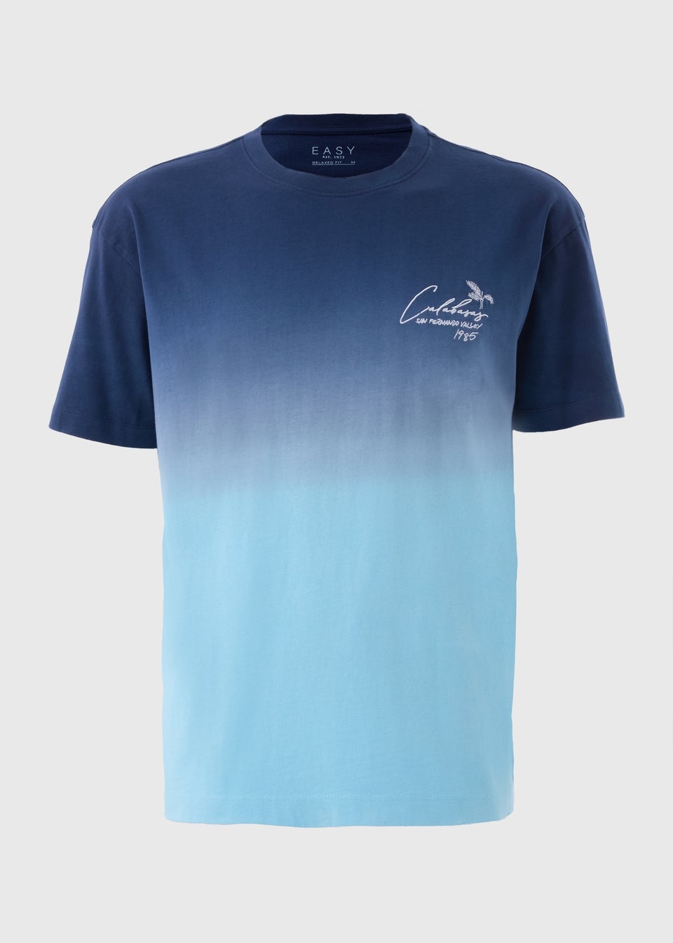 Blue Dip Dye T-Shirt