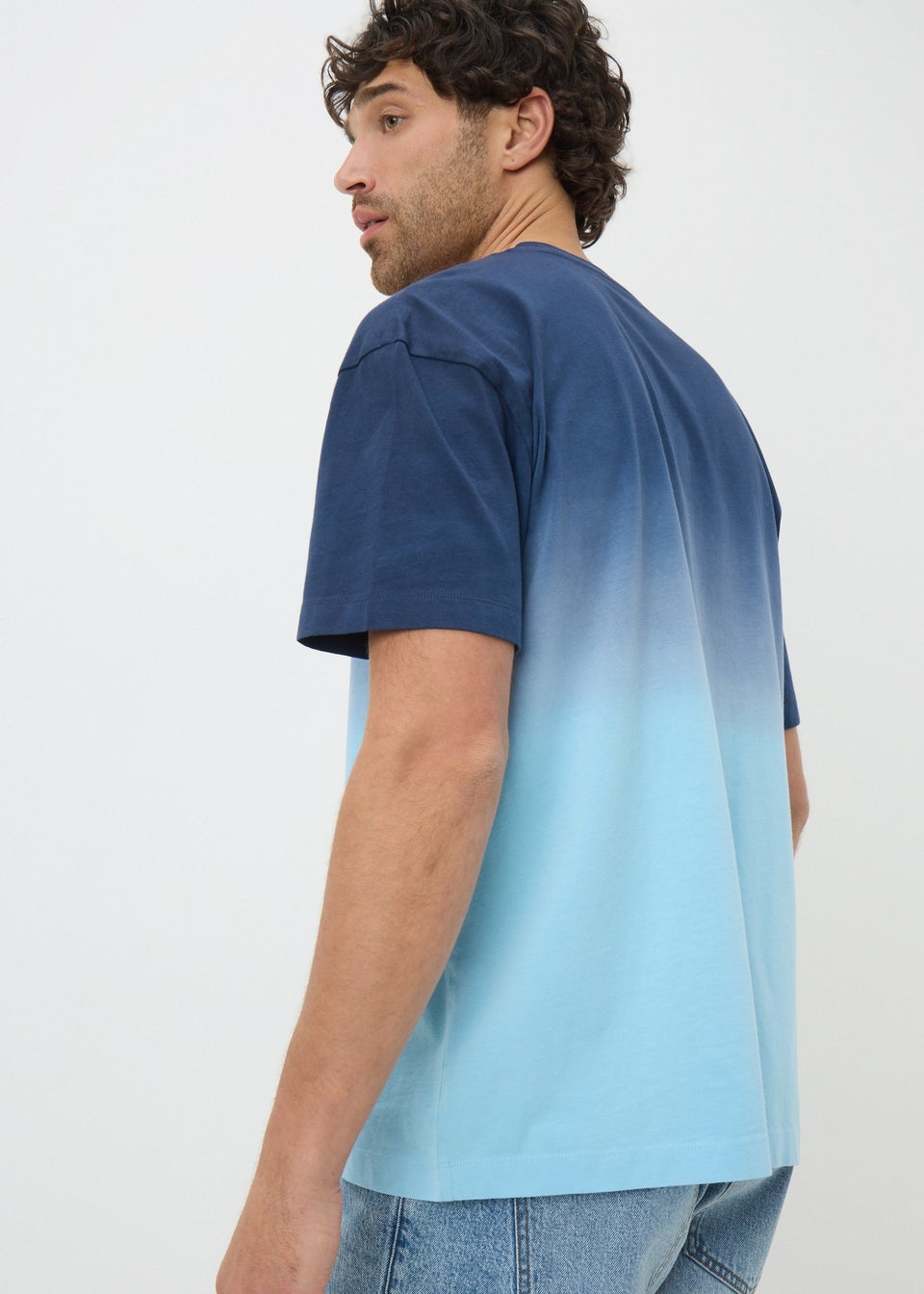 Blue Dip Dye T-Shirt