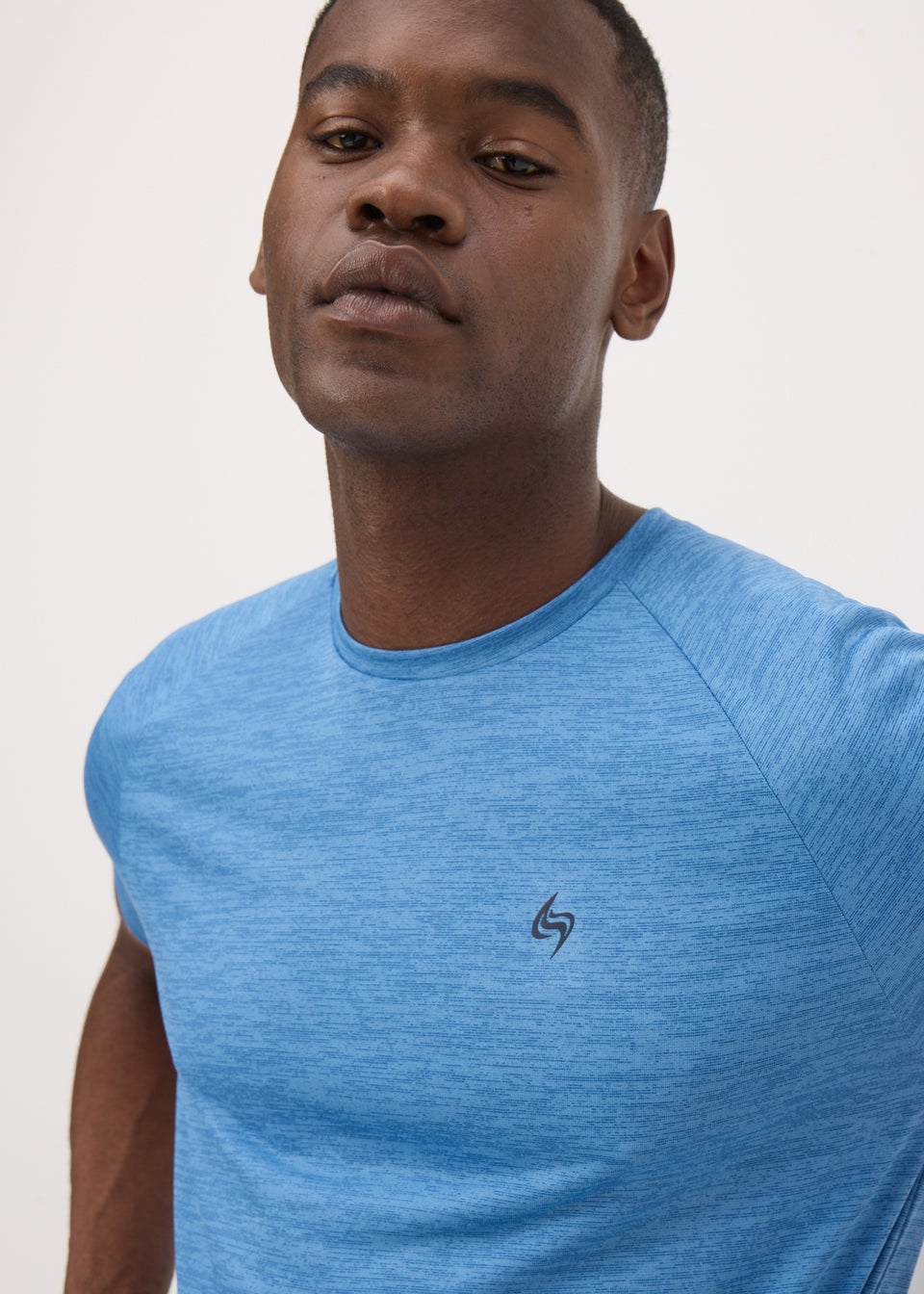 Souluxe Blue Two Tone T-Shirt