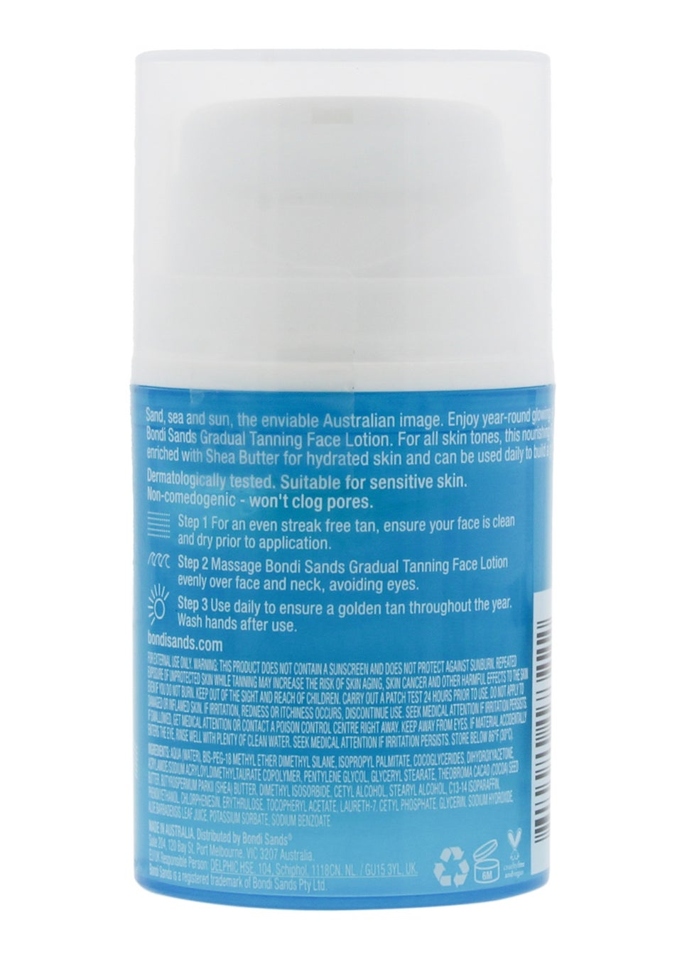 Bondi Sands Gradual Tanning Face Lotion (50ML)