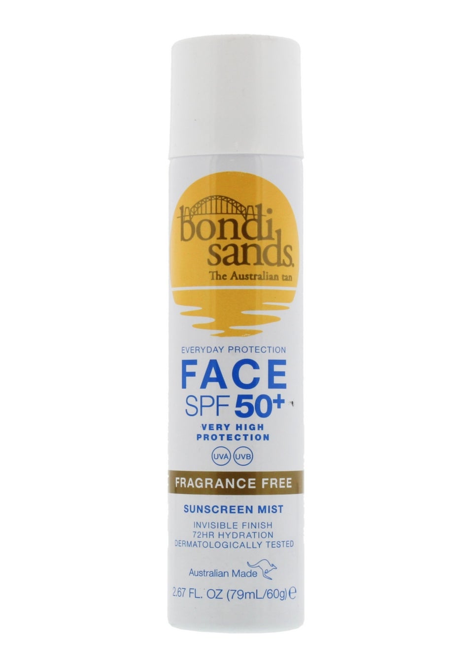 Bondi Sands Fragrance Free Sunscreen Mist SPF50 (79ML)