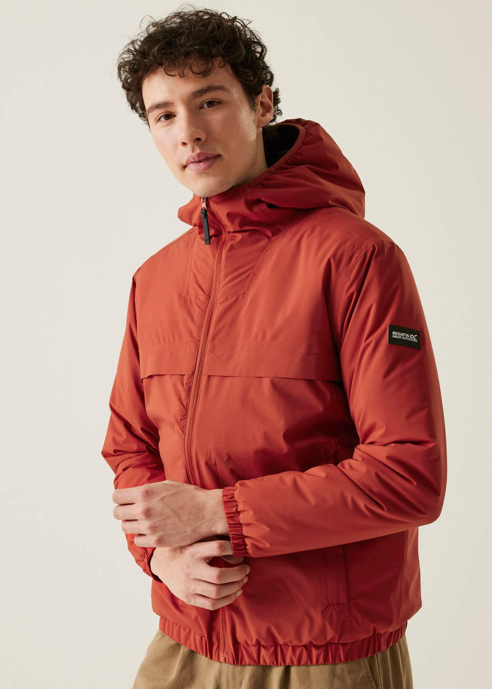 Red jacket matalan top